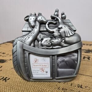 NWOT Heart & Home by Connoiseur Noahs Ark Picture Frame